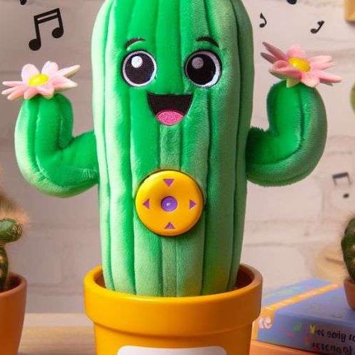 Dancing Cactus Toy for Kids : Infectious Tunes and Wiggly Moves