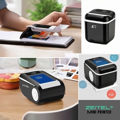 ZEITEL® Portable Thermal Mini Printer for Students